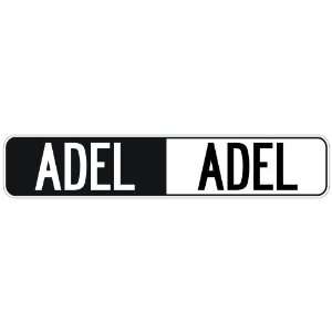   NEGATIVE ADEL  STREET SIGN