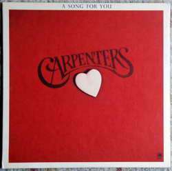 Carpenters ~ A SONG FOR YOU ~ A&M SP 3511 LP  
