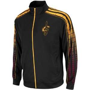 NBA adidas Cleveland Cavaliers Black Vibe Full Zip Track Jacket 
