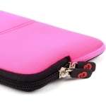 Pink/Black Neoprene Case Cover Sleeve 7 RIM BlackBerry PlayBook 