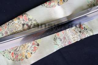   Tang Clay Tempered Blade Razor Sharp Japanese Naginata Sword  