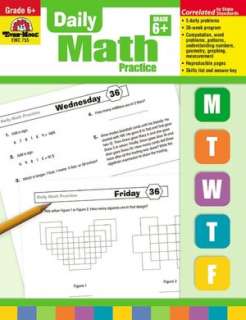  Daily Math Practice, Grade 4 by Evan Moor Educational 