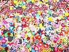 Japanese 3D kawaii 100X art nail Different Fimo Slices DECORATING 