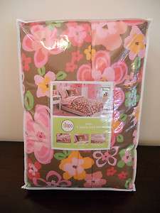 CIRCO GIRLS 5 PIECE TWIN BED SET NEW FROM TARGET FLOWER PRINT 
