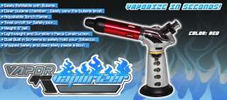 2012 New Model Portable Vaporizer Herbal Vapor Gun in RED FREE 