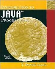   Programming, (0131002252), Y. Daniel Liang, Textbooks   