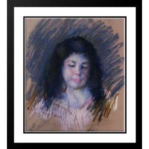  Cassatt, Mary, 20x22 Framed and Double Matted Sketch of 