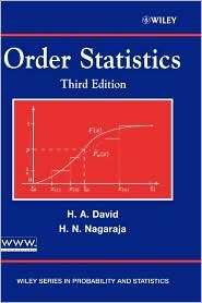   Statistics, (0471389269), Herbert A. David, Textbooks   