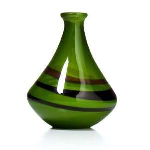  Castellani  Glass Ware Murano Art Retro Crystal Hvy Vase 
