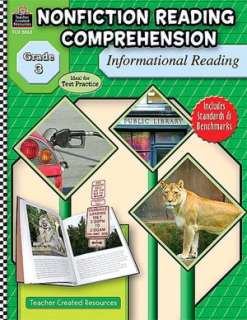   Nonfiction Reading Comprehension Science Grade 3 by 
