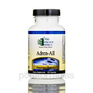  Ortho Molecular Products Adren All 120 Capsules Health 