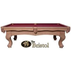 The Bristol Pool Table (Ivory Finish) 