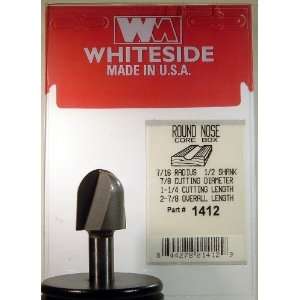 Whiteside   WS1412   7/8 Round Nose (Core Box)