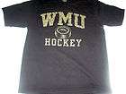 Western Michigan Univ Broncos Hockey T Shirt WMU Medium