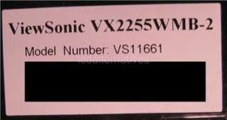 Repair Kit, Viewsonic VX2255WMB 2 LCD Monitor Capacitor 729440901530 