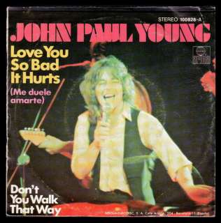 JOHN PAUL YOUNG   SPAIN 7 1979   LOVE YOU SO BAD IT  