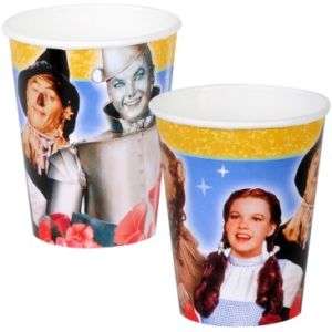 WIZARD OF OZ BIRTHDAY PARTY SUPPLIES CUPS TOTO  