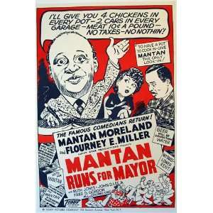   for Mayor Vintage Movie Antique Advertising Poster