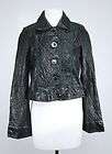 Just Cavalli Womens Leather Jacket Coat Blazer sz US S EU 40