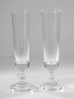 Fine Quality Hand Blown Crystal Danish Modern Style Champagne 