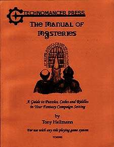 The Manual of Mysteries Guide to Puzzles d20 RPG D&D  