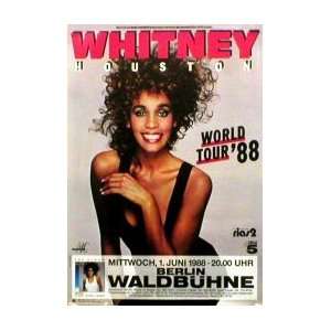  WHITNEY HOUSTON World Tour 88   Berlin 1st June 1988 Music 