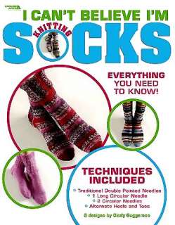 nEw Socks PATTERNS Knitting Yarn Stitching KNIT BOOK  