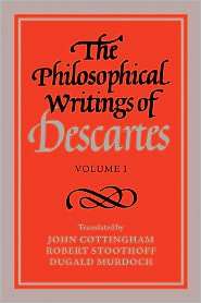   Descartes, Volume 1, (052128807X), Rene Descartes, Textbooks   Barnes