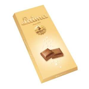 Laima Aerated Milk Chocolate 90g  Grocery & Gourmet Food