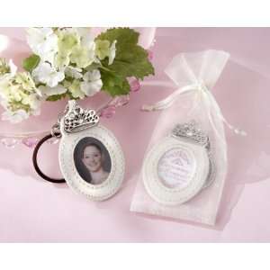 Key Chain Photo Crowning Moments Tiara (24 per order) Wedding Favors 