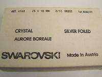 VINTAGE SWAROVSKI 4140 CRYSTAL AB SF 25X18MM STONE  