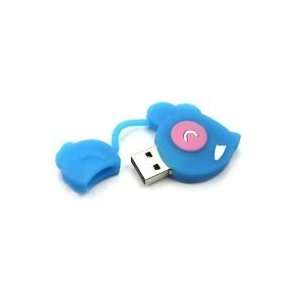  8GB Color Mouse Shaped Cartoon USB Flash Drive Blue Electronics