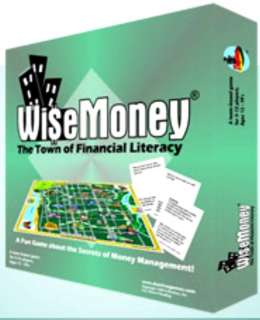 WISE MONEY TOWN OF FINANCIAL LITERACY BOARD GAME NISB  