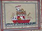 Country Noah Nursery,Baby Panel Fabric Cheater Material Quilt Top 