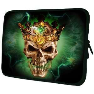 13 inch Skull King / Reborn at Green Lightning Night Notebook Laptop 
