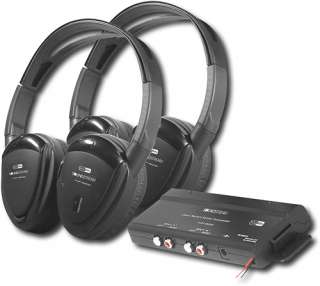 POWER ACOUSTIK 900MHz Wireless RF Headphones HP902RFT  