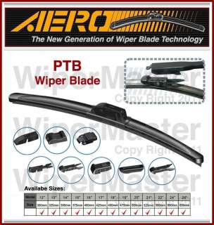 complete line of Aero Wipers high quality, bracketless wiper 