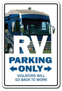 RV Sign recreational vehicle motor home camper gift travel retirement 