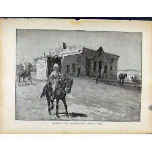 Boer War By Richard Danes Cavalry Staff Headquaters