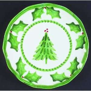 Anne Hathaway Holly Jolly Salad Plate, Fine China Dinnerware  