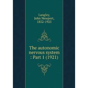  The autonomic nervous system  Part 1 (1921 