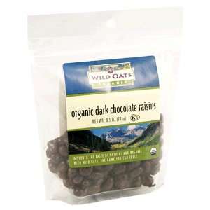 Wild Oats Dark Chocolate Raisin, 8.5 Ounce Bag  Grocery 