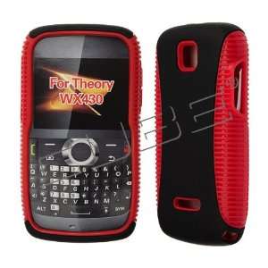  Motorola WX430 WX 430 Theory Red with Black Rubber Feel Hybrid 