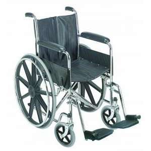  18 Wheelchair with Fixed Armrests