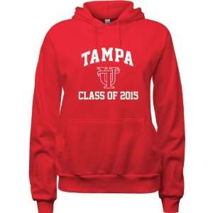 Tampa Spartans Red Womens Class of 2015 Arch Hooded Sweatshirt 