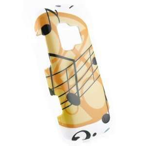   Musical Notes Snap On Cover for ZTE Agent E520 