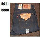 LEVIS 501 SHRINK TO FIT JEANS (RAW denim) #Sizes  2clrs  