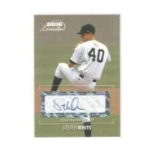 Just Minors Just Limited Autographs Silver #48 Steven White   New York 