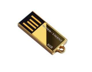 SUPER TALENT 8 GB USB 2.0 Flash Drive (Pico C GOLD)  