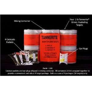  Tannerite Brick (4 Pack of 1lb Targets)